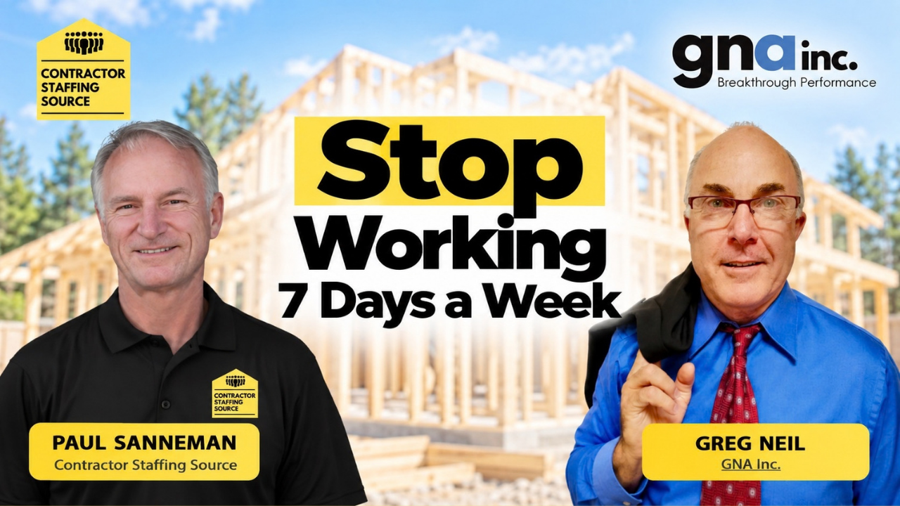 Business Success Tips podcast with host Paul Sanneman and guest Greg Neil: Stop Working 7 Days a Week